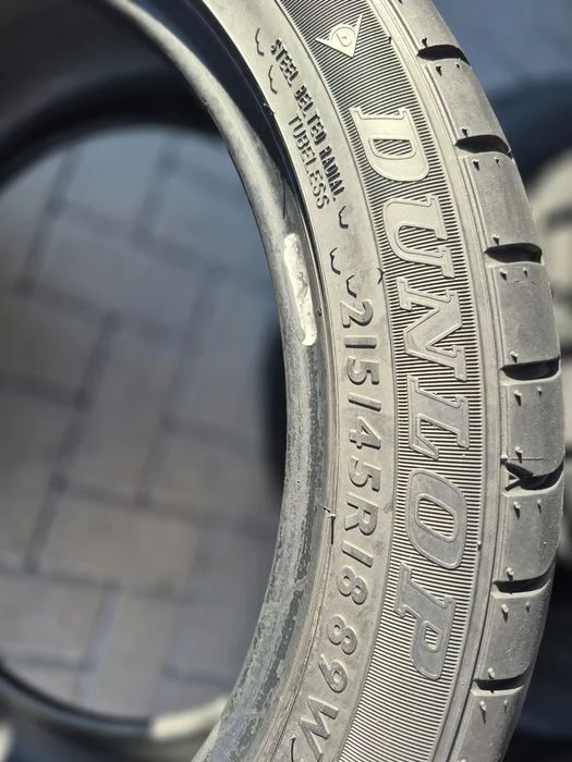 Opony Lato Dunlop 215/45 r 18 2 sztuki – zdjęcie 3