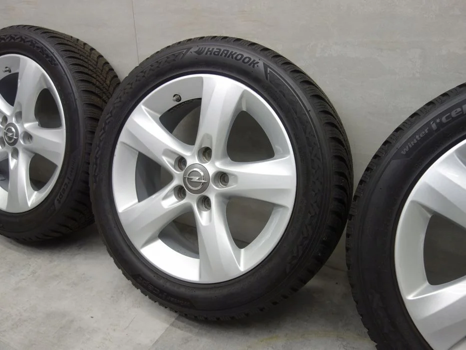 5x110 195/55R16 Koła zimowe Opel OE Adam Corsa Honkook Tpms 4x8m jak nowe
