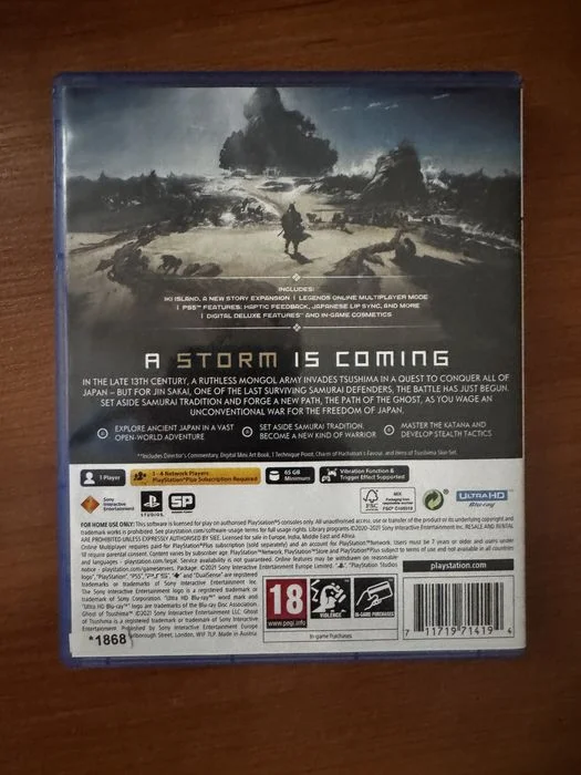 Gra Ghost of Tsushima ps5 Director’s cut – zdjęcie 2