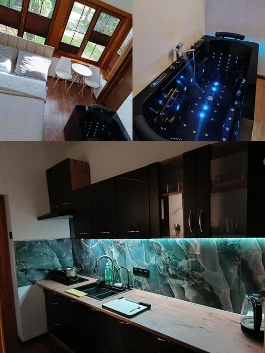 Apartament Jacuzzi 2 os wanna z hydromasażem 180x88cm Tv"55"HBOmax,cin – zdjęcie 3