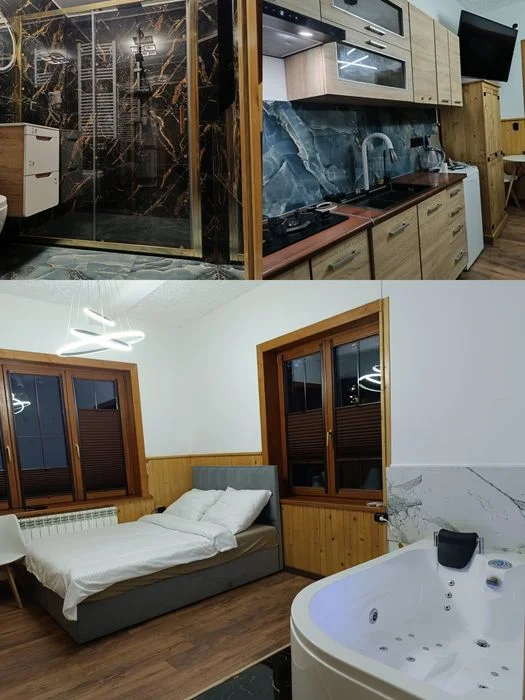 Apartament typu deluxe Jacuzzi Wanną hydromasażem Tv"55"HBOmax,cinemax – zdjęcie 4