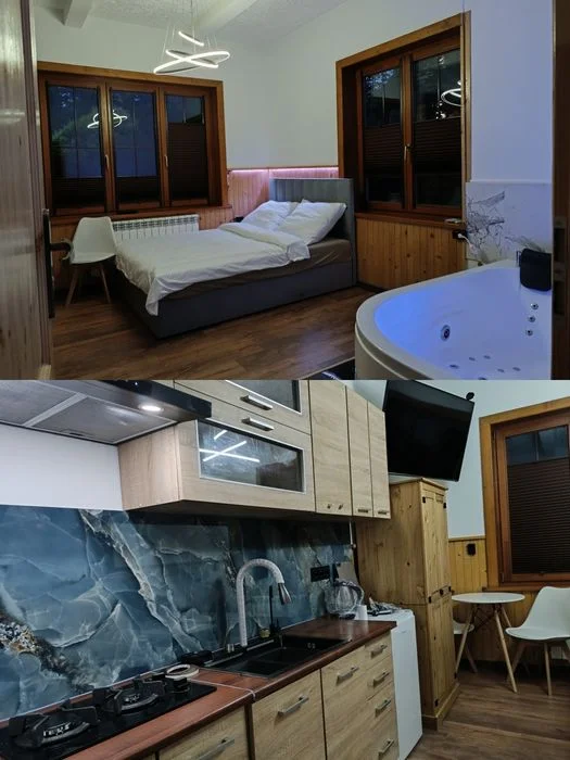 Apartament typu deluxe Jacuzzi Wanną hydromasażem Tv"55"HBOmax,cinemax – zdjęcie 2