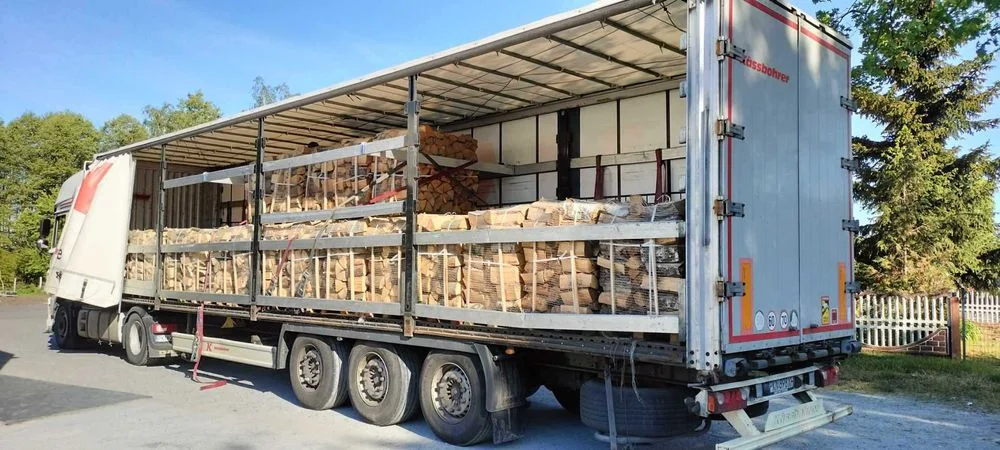 Drewno kominkowe opałowe UKŁADANE NA PALETACH drzewo Brzoza Buk Grab Akacja Dąb Olcha Sosna Jesion SZYBKA DOSTWA POD DOM! ODBIÓR WŁASNY MINUS 50ZŁ – zdjęcie 7