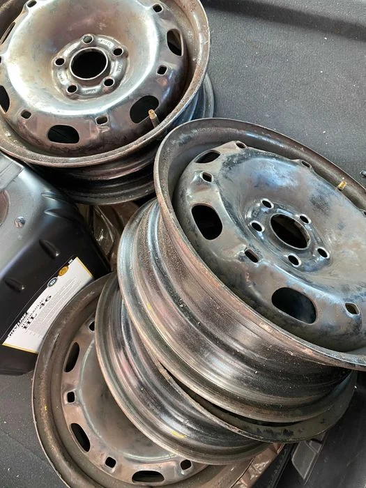 Felgi Stalowe komplet 14'' 6Q0601 027R VW Polo Skoda ET35