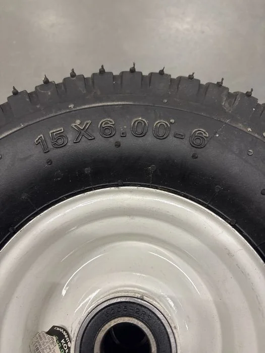 Kóło do traktorka/kosiarki/zgrabiarki/przetrzasarki 15x6.00-6 – zdjęcie 2