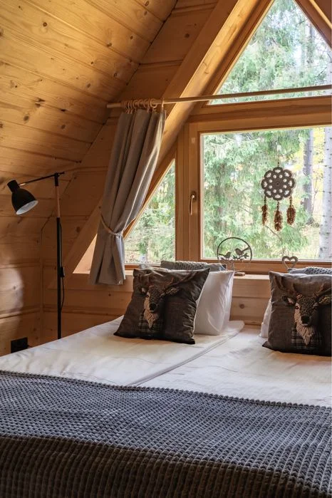 Samodzielny drewniany domek w Zakopanem z prywatnym jacuzzi na wyłączność w lesie,przy stoku z rodziną, przyjaciółmi/romantyczny wyjazd dla par. – zdjęcie 9