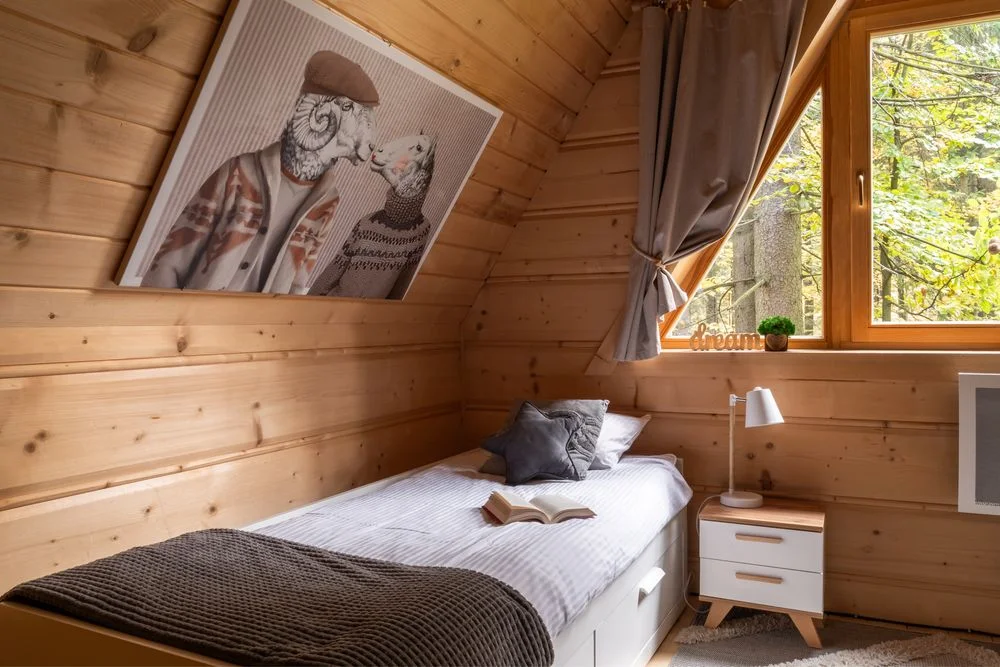 Samodzielny drewniany domek w Zakopanem z prywatnym jacuzzi na wyłączność w lesie,przy stoku z rodziną, przyjaciółmi/romantyczny wyjazd dla par. – zdjęcie 11