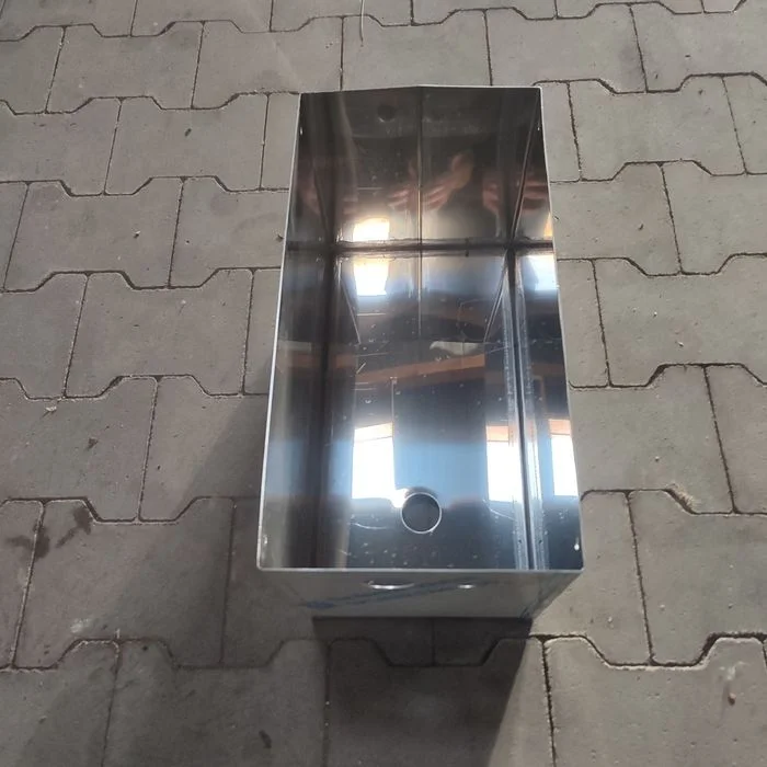 Naczynia wzbiorcze INOX 20 L do kominka, kotła. – zdjęcie 2
