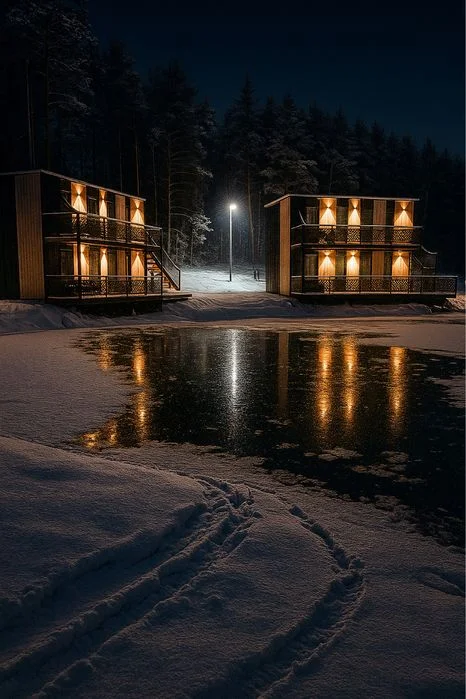 Sylwester w Okunince 2026/2027 dom premium w lesie z jacuzzi pod gwiazdami – zdjęcie 5