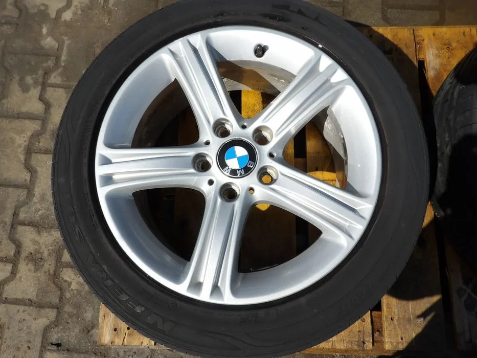 BMW - F30,F31,F32,E90 - KOMPLET ALUMINIOWYCH FELG - 7,5jX17H2 IS37 - 6796242 – zdjęcie 4