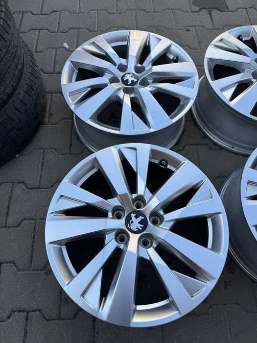 Felgi aluminiowe oryginał Peugeot 5x108 7x17 et42 Citroen Opel DS – zdjęcie 3