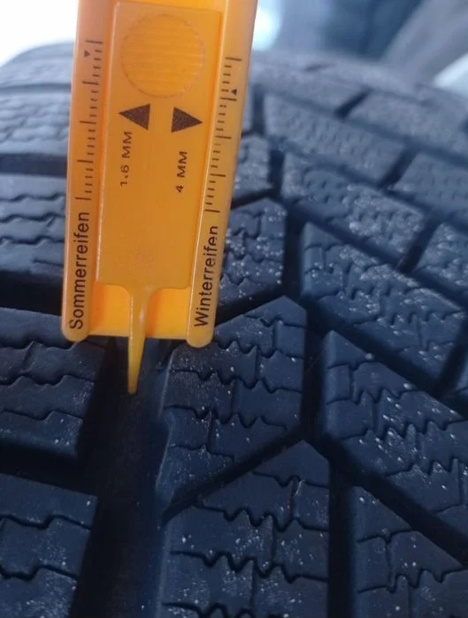 Koła Felgi 17 5x112 BMW Opony zimowe 205/55/17 CONTINENTAL 8mm – zdjęcie 8