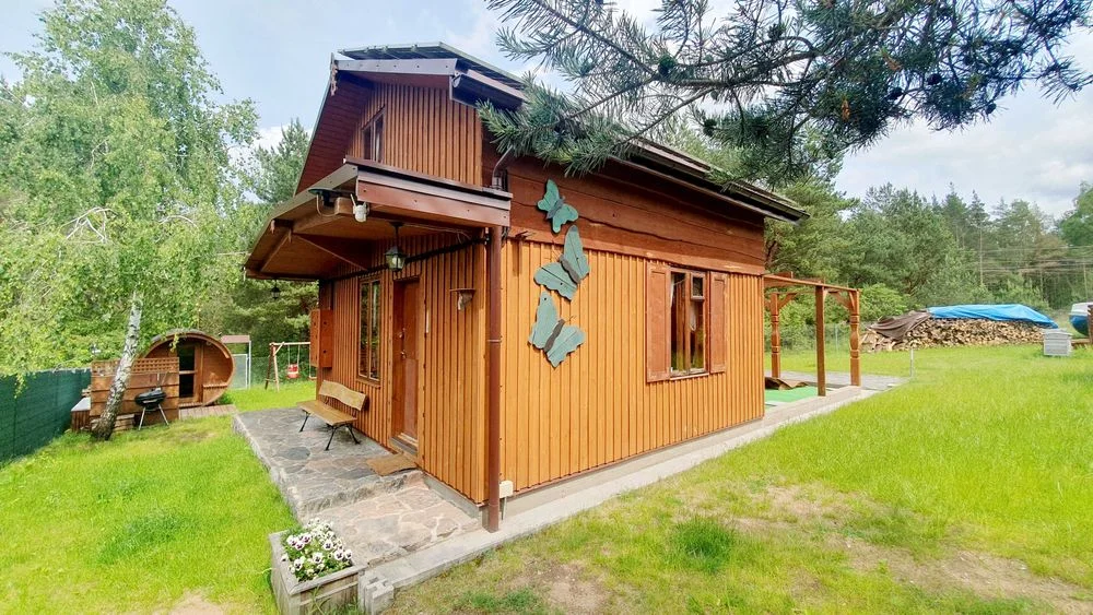 Do WYNAJĘCIA DOMEK DREWNIANY, WAKACJE - DOMEK & Mini SPA na Mazurach z sauną, balią do wynajęcia – zdjęcie 4