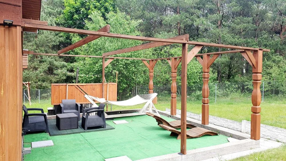 Do WYNAJĘCIA DOMEK DREWNIANY, WAKACJE - DOMEK & Mini SPA na Mazurach z sauną, balią do wynajęcia – zdjęcie 10