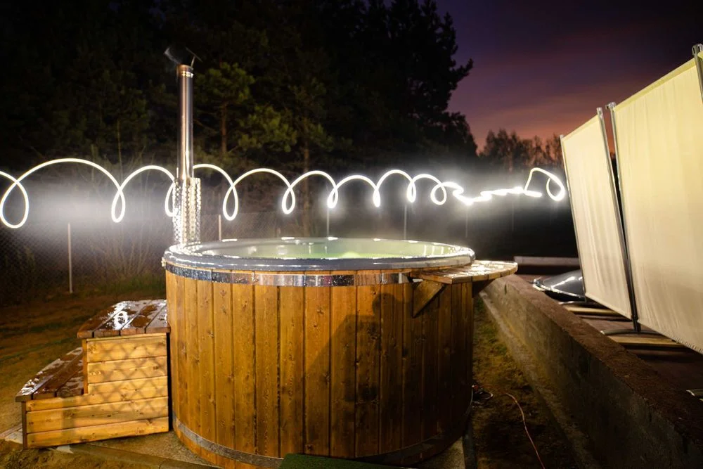 Do WYNAJĘCIA DOMEK DREWNIANY, WAKACJE - DOMEK & Mini SPA na Mazurach z sauną, balią do wynajęcia – zdjęcie 12