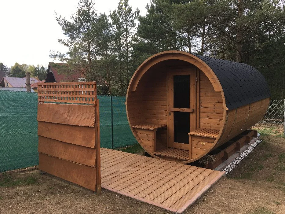 Do WYNAJĘCIA DOMEK DREWNIANY, WAKACJE - DOMEK & Mini SPA na Mazurach z sauną, balią do wynajęcia – zdjęcie 2