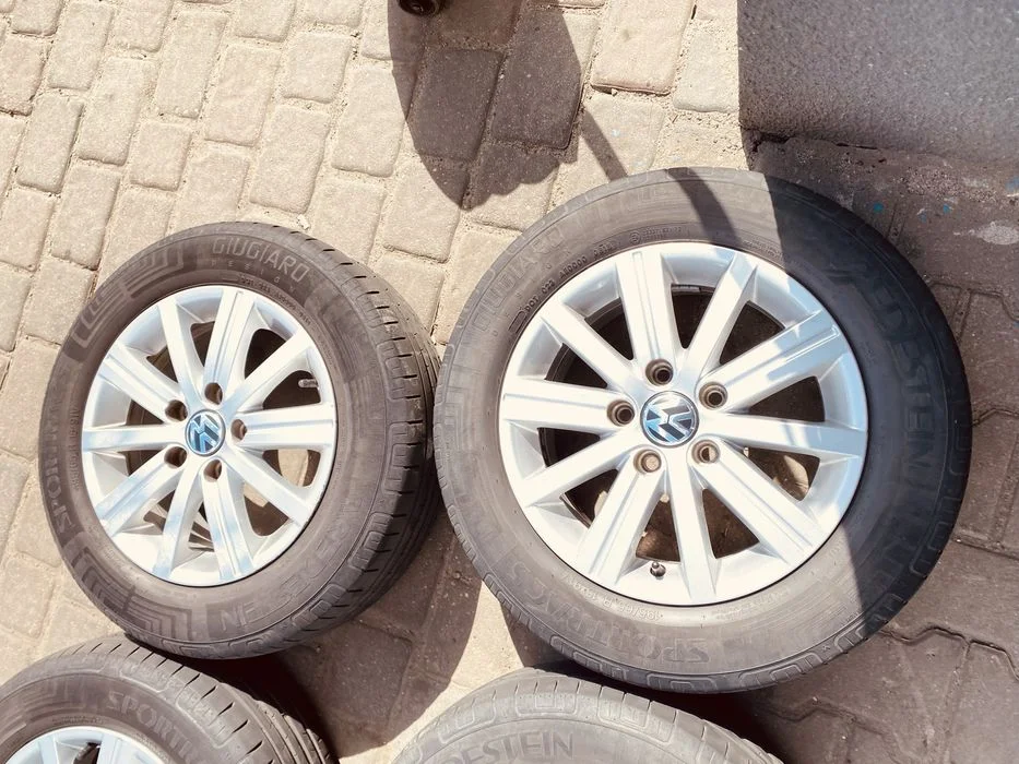 Alufelgi vw 6.5x16et50 5x112 x57.1 zoponami letnie – zdjęcie 2