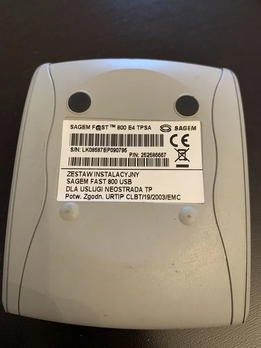 Modem router Sagem Fast 800 Usb Neostrada – zdjęcie 2