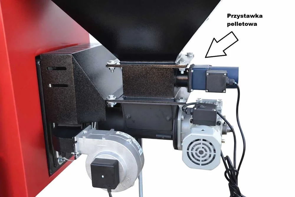 Piec na pellet ekogroszek owies drewno kocioł kotły 24 kW 5 klasa – zdjęcie 5