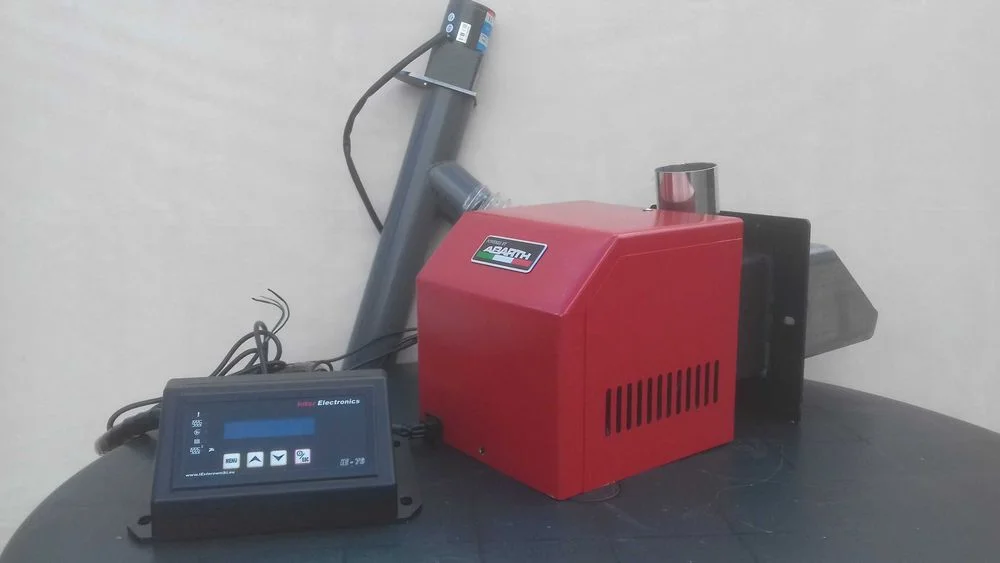 Palnik na pellet 20kW. Modernizacja starego kotła. – zdjęcie 3