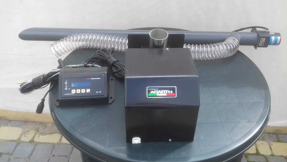 Palnik na pellet 20kW. Modernizacja starego kotła.