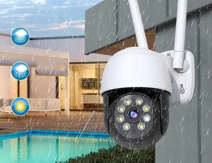 KAMERA 8MPx WiFi IP obrotowa zewnętrzna PTZ ZOOM detekcja ruchu alarm – zdjęcie 2