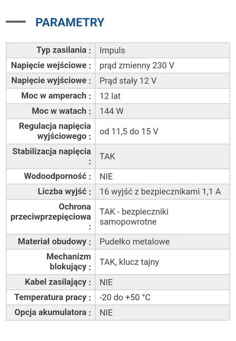 Zasilacz w obudowie metalowej z wskaźnikiem LED – zdjęcie 4