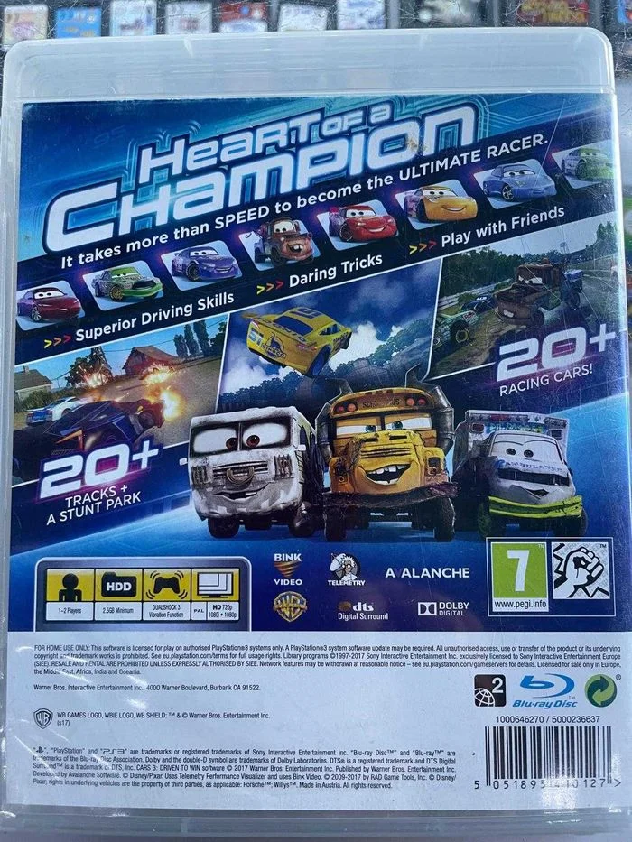 Auta 3 - Playstation 3 - Sklep - Wolumen - Metro Wawrzyszew – zdjęcie 3