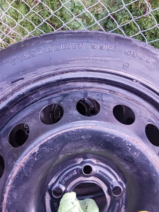 Koło dojazdowe dojazdówka 17" rozstaw 5×108 – zdjęcie 8