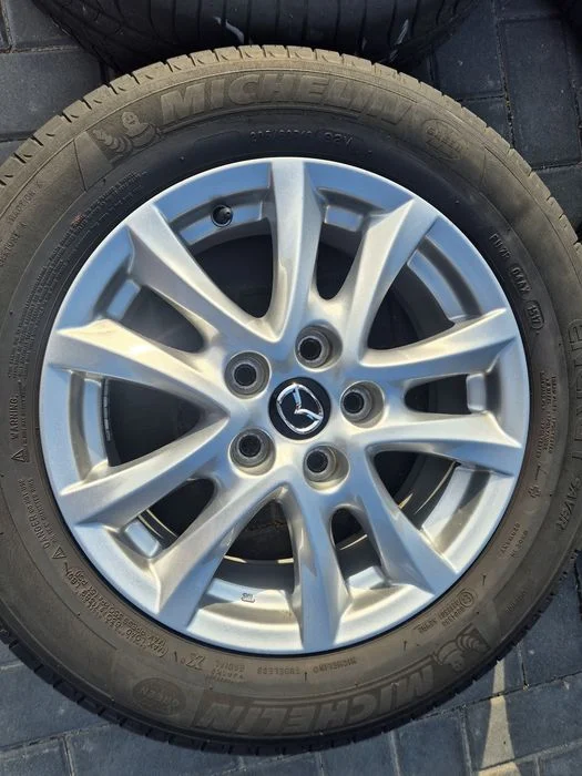 Fwlgi aluminiowe Orginal Mazda 3 5 6 cx3 cx30 cx5 16 5x114.3 6.5J Et50 Orginal ŁADNE – zdjęcie 2