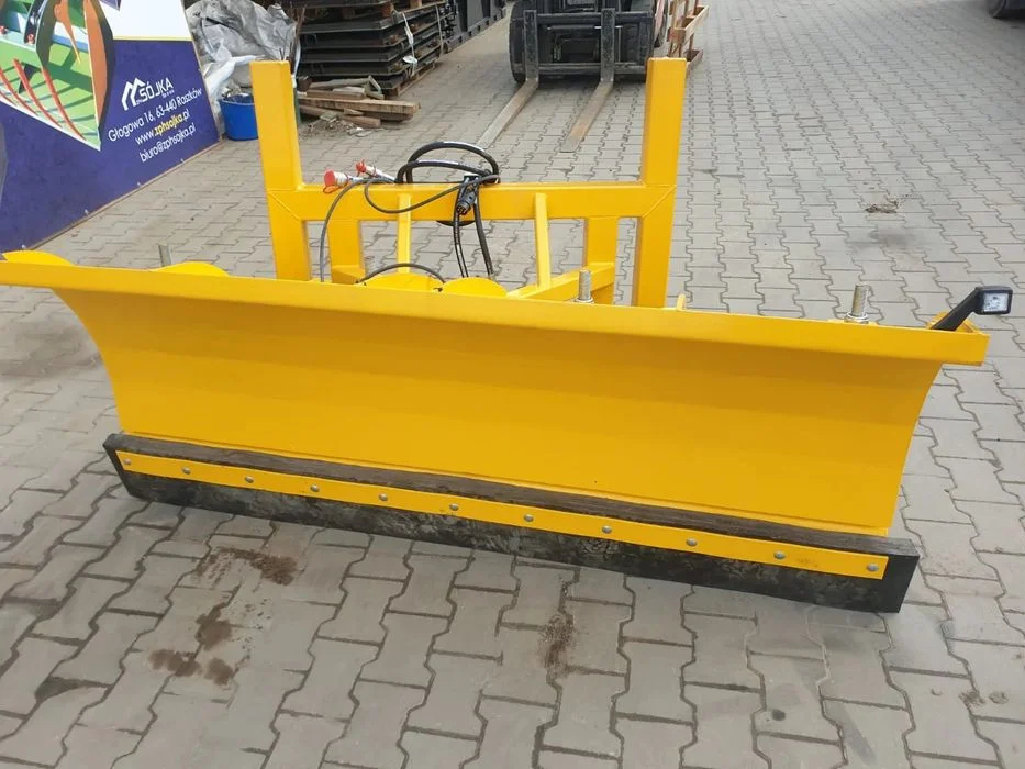 OKAZJA! RATY 0%! PŁUG DO ŚNIEGU 300 cm do ładowarki JCB, Merlo, Manitou, Schaffer, Kramer, Dieci – zdjęcie 3