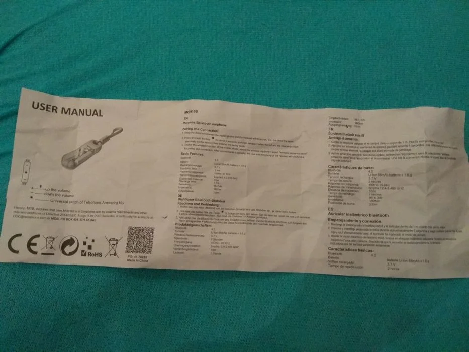 Nowe słuchawki bluetooth bezprzewodowe białe – zdjęcie 6