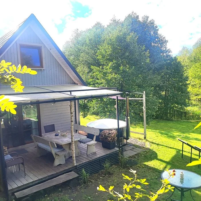 Kaszuby,Jacuzzi,Szary Domek z kominkiem,Staw,balia hot,wakacje