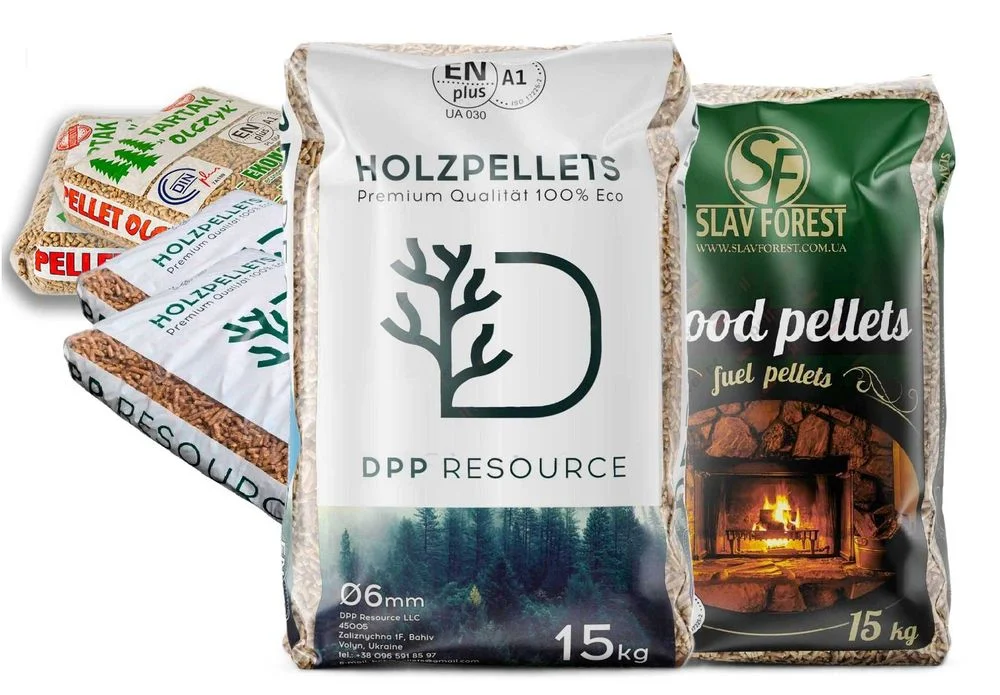 PELLET sosnowy pelet 15kg certyfikowany A1 dostawa GRATIS