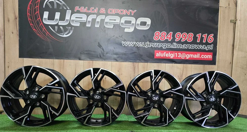 NOWE ALUFELGI HYUNDAI 16x5x114,3 - Elantra,I30,I40,ioniq,IX20,IX35