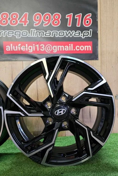 NOWE ALUFELGI HYUNDAI 16x5x114,3 - Elantra,I30,I40,ioniq,IX20,IX35 – zdjęcie 5