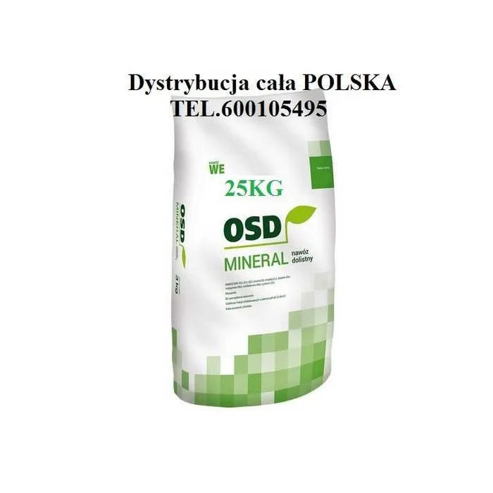 Nawóz dolistny OSD MINERAL nawóz npk plus mikro 25 kg na 8 hektarów