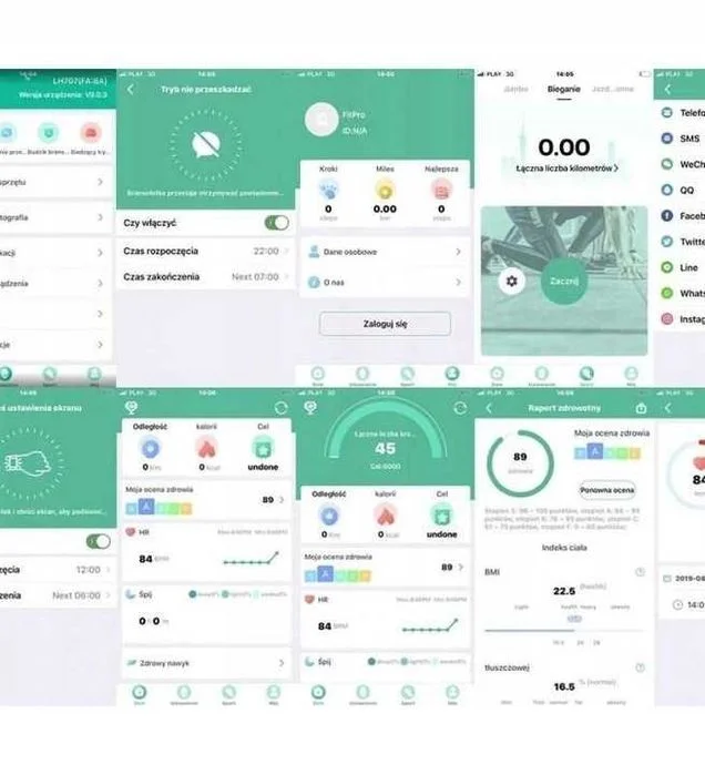 SMARTWATCH WODOODPORNY wielofunkcyjny smartband opaska zegarek męski – zdjęcie 7