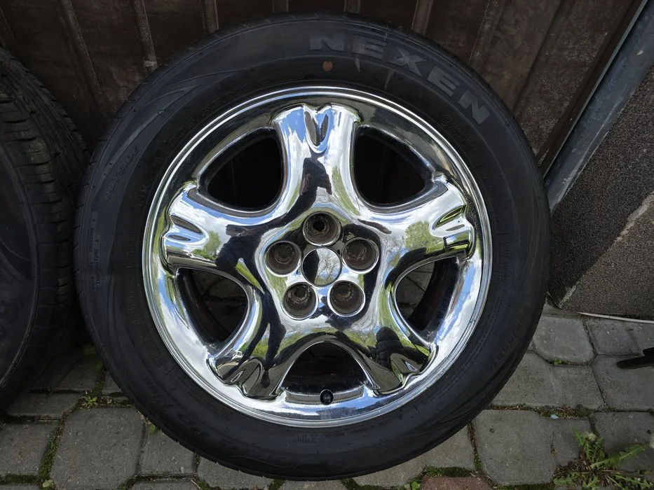 Felgi z oponami 205/55R16 Chrysler PT Cruiser 5x100 Sebring Cirrus Dynasty LeBaron Dodge Stratus Grand Caravan VW New Beetle Golf 4 Bora Audi A3 – zdjęcie 6