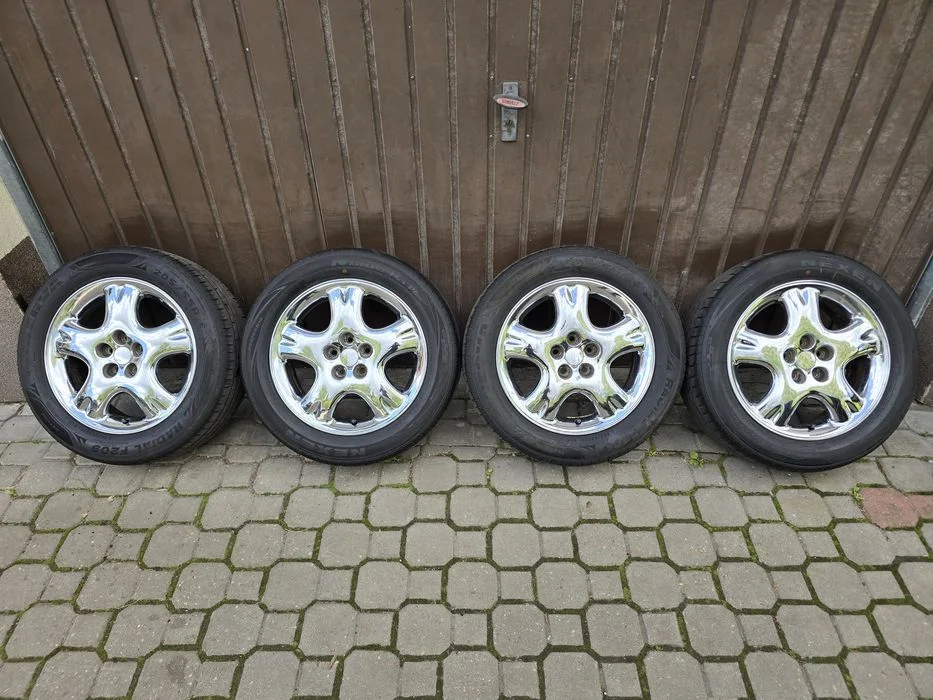 Felgi z oponami 205/55R16 Chrysler PT Cruiser 5x100 Sebring Cirrus Dynasty LeBaron Dodge Stratus Grand Caravan VW New Beetle Golf 4 Bora Audi A3 – zdjęcie 2