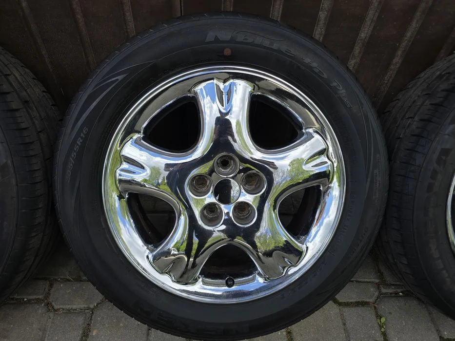 Felgi z oponami 205/55R16 Chrysler PT Cruiser 5x100 Sebring Cirrus Dynasty LeBaron Dodge Stratus Grand Caravan VW New Beetle Golf 4 Bora Audi A3 – zdjęcie 4