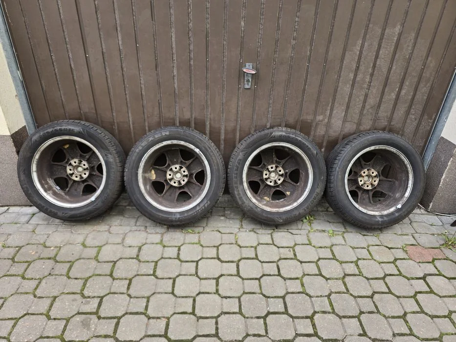 Felgi z oponami 205/55R16 Chrysler PT Cruiser 5x100 Sebring Cirrus Dynasty LeBaron Dodge Stratus Grand Caravan VW New Beetle Golf 4 Bora Audi A3 – zdjęcie 7