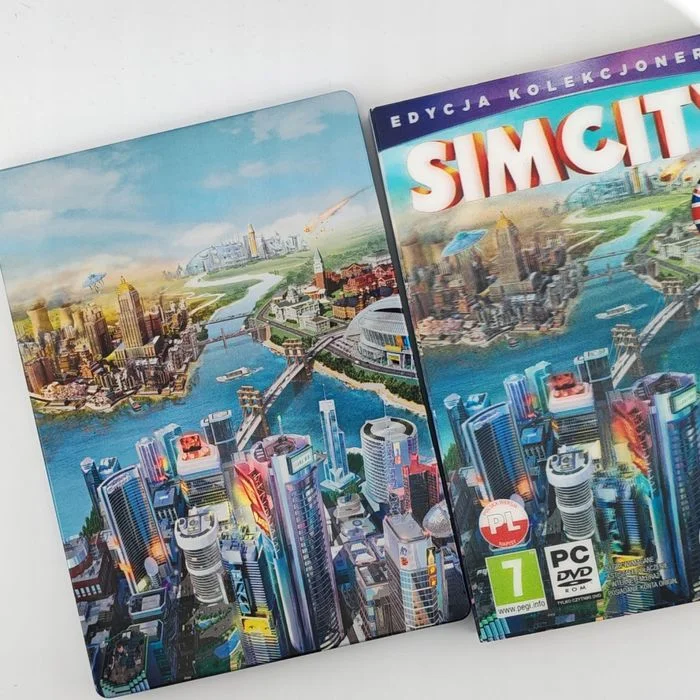Gra Pc - SimCity Limited Edition steelbook + holografia