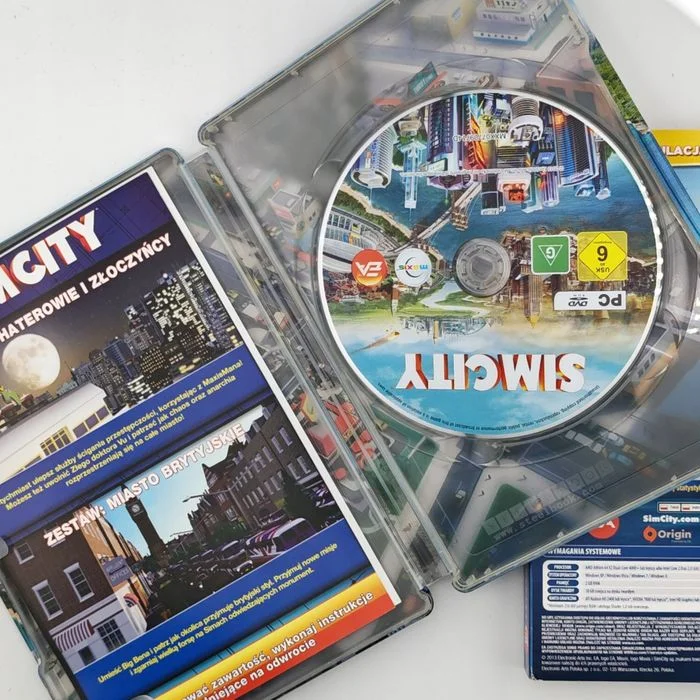 Gra Pc - SimCity Limited Edition steelbook + holografia – zdjęcie 3
