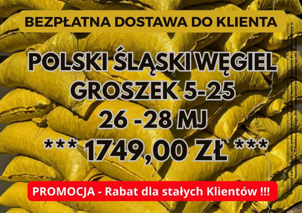 POLSKI WĘGIEL : GROSZEK 5-25, 26-28MJ - Dostawa Gratis ! – zdjęcie 3