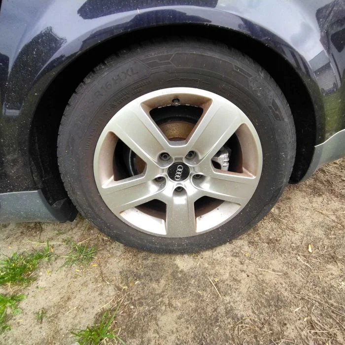alufelgi 8E0601025BC OE r16 7J ET42 5x112 wydech tłumik a4 b6 b7 1.8t avj bfb bex – zdjęcie 2