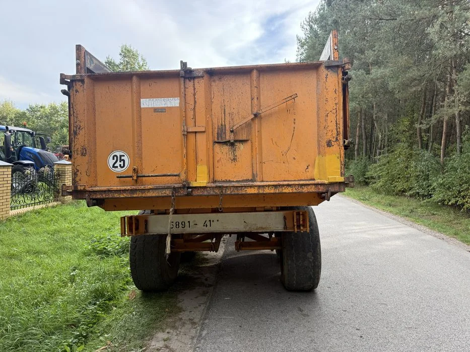 Przyczepa wywrotka Rolland na tandemie 15t super stan – zdjęcie 5