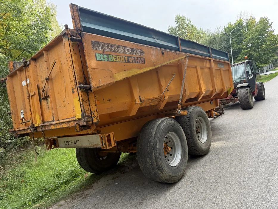 Przyczepa wywrotka Rolland na tandemie 15t super stan – zdjęcie 2
