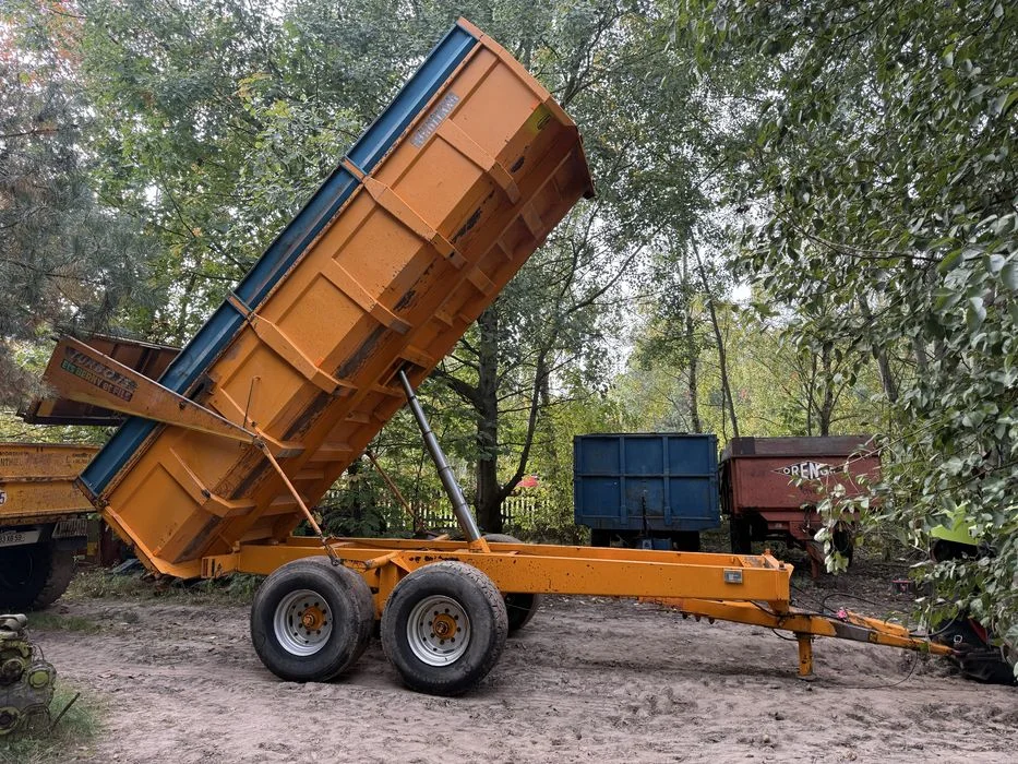 Przyczepa wywrotka Rolland na tandemie 15t super stan – zdjęcie 8