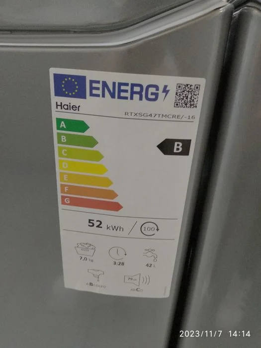 OUTLET Janki ul Wspólna 6 Pralka HAIER RTXSG47TMCRE-16 – zdjęcie 4